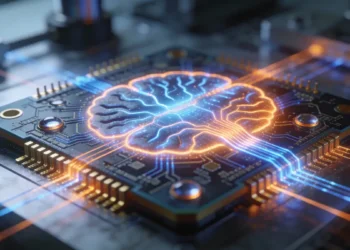 Apprentissage à la vitesse de la lumière : une puce inspirée du cerveau qui pense avec la lumière