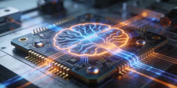 Apprentissage à la vitesse de la lumière : une puce inspirée du cerveau qui pense avec la lumière