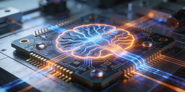 Apprentissage à la vitesse de la lumière : une puce inspirée du cerveau qui pense avec la lumière