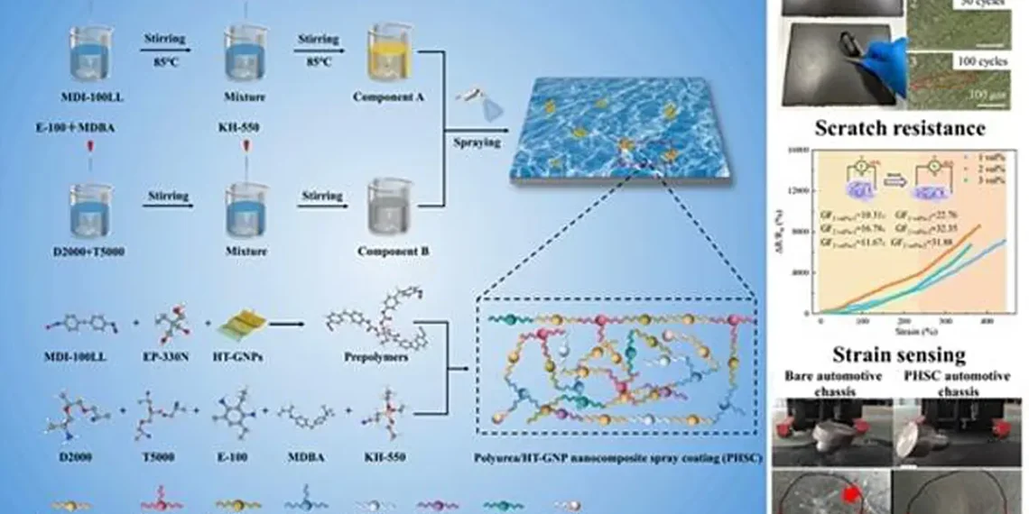 Preparation and Main Properties of Graphene NanoPlatelet-functionalized Polyurea Coatings