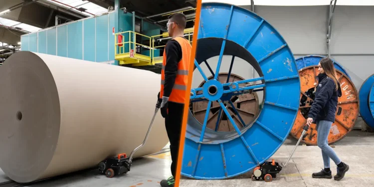 Sécurité et ergonomie: la nouvelle génération de pousse-bobines Moviroll