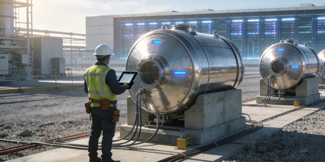 Que sont les petits réacteurs modulaires, un nouveau type de centrale nucléaire recherché pour répondre à la demande énergétique de l'IA ?