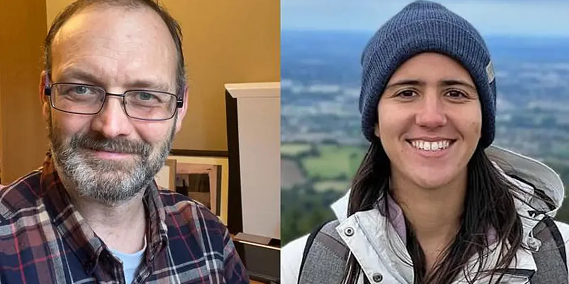 Prof. Paul Eastham and Luisa Toledo Tude.