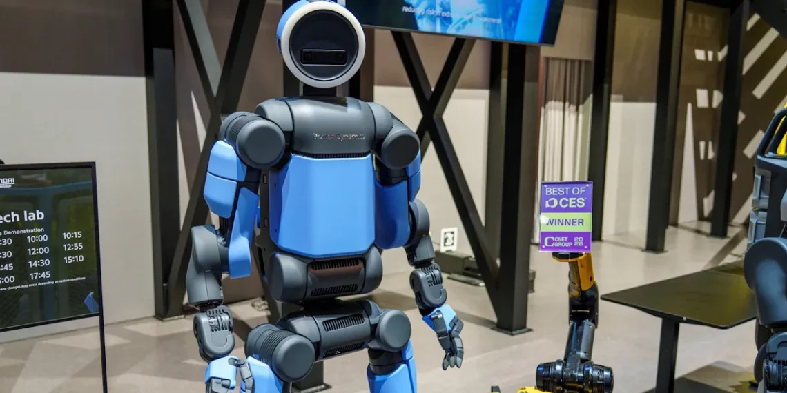 Boston Dynamics Atlas primé au CES 2026 pour son intégration industrielle