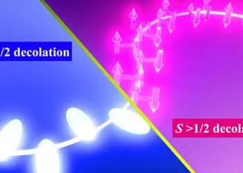 The size of the spin crucially affects how the system behaves. At spin-1/2, fully quantum spins pair up and cancel each