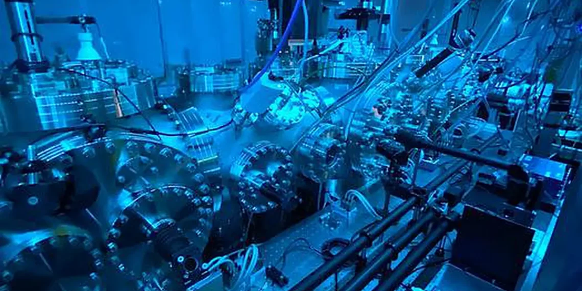 Fig 1: Multi-Scale Cluster Interference Experiment (MUSCLE) at the University of Vienna, where quantum interference of m