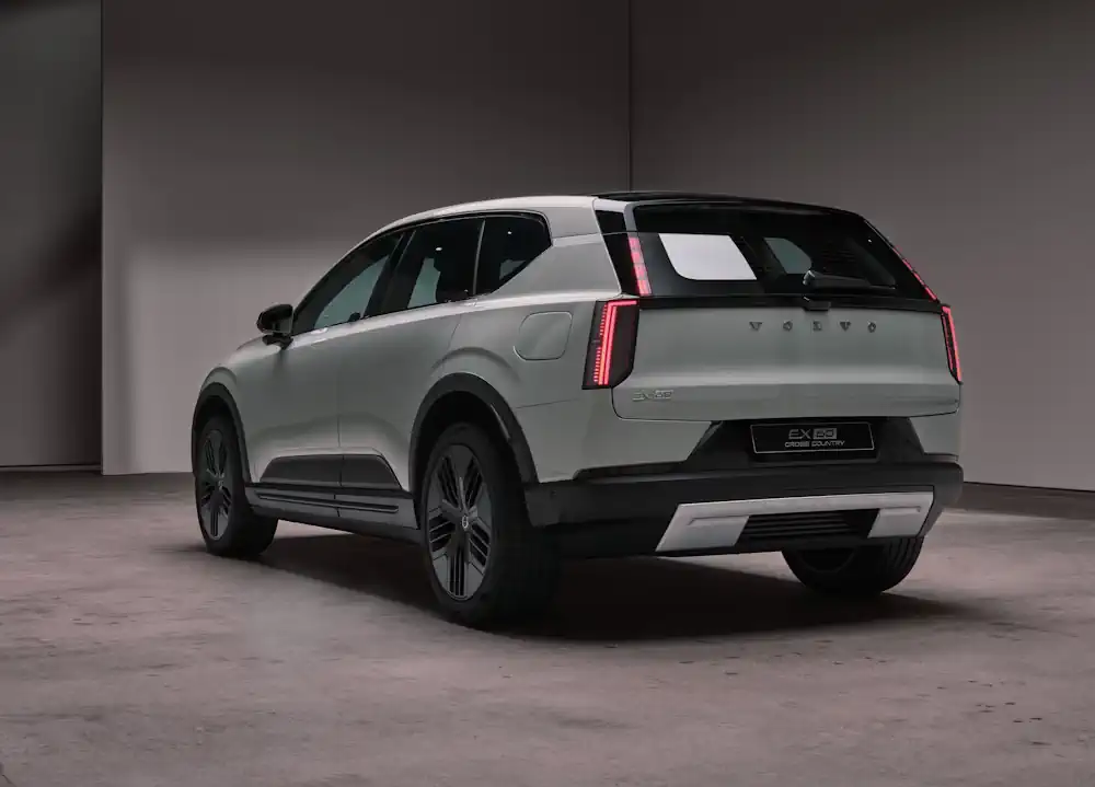 Vue arrière de l'EX60