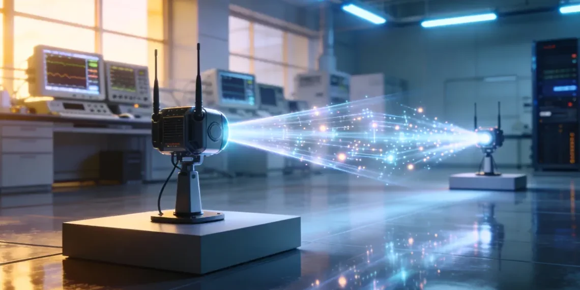 Des ingénieurs inventent un émetteur-récepteur sans fil rivalisant avec la vitesse de la fibre optique