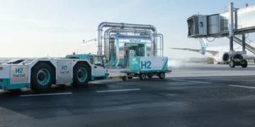 Les véhicules terrestres à hydrogène offrent une voie vers des aéroports plus propres