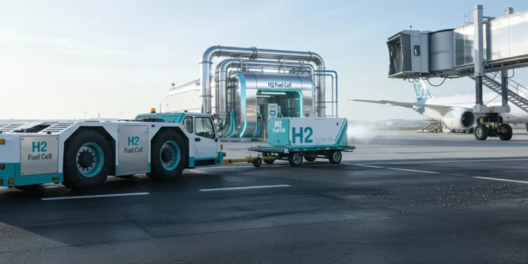 Les véhicules terrestres à hydrogène offrent une voie vers des aéroports plus propres