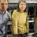 From left to right, Alessio Celi, Leticia Tarruell, and Sarah Hirthe in the Ultracold Quantum Gases lab at ICFO. ©ICFO.