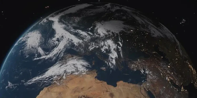 A view of the Digital Twin: an ultra high resolution 5 km simulation from the European Union’s Destination Earth initiat