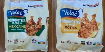 Rappel massif de poulet : des "Grignottes" retirées des rayons pour risque de listériose