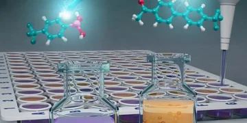 An illustration of the two nickel catalysts in bottles. 