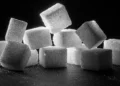 Unlike sucrose (shown here), tagatose has 60% fewer calories, a limited effect on blood sugar due to delayed metabolism