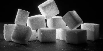 Unlike sucrose (shown here), tagatose has 60% fewer calories, a limited effect on blood sugar due to delayed metabolism