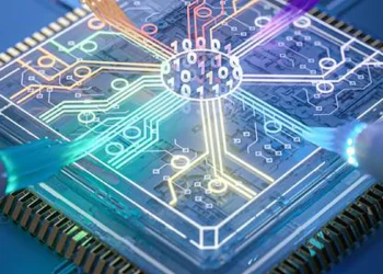 Caltech scientists have developed a way to guide light on silicon wafers with low signal loss approaching that of o