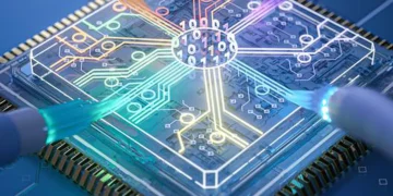Caltech scientists have developed a way to guide light on silicon wafers with low signal loss approaching that of o