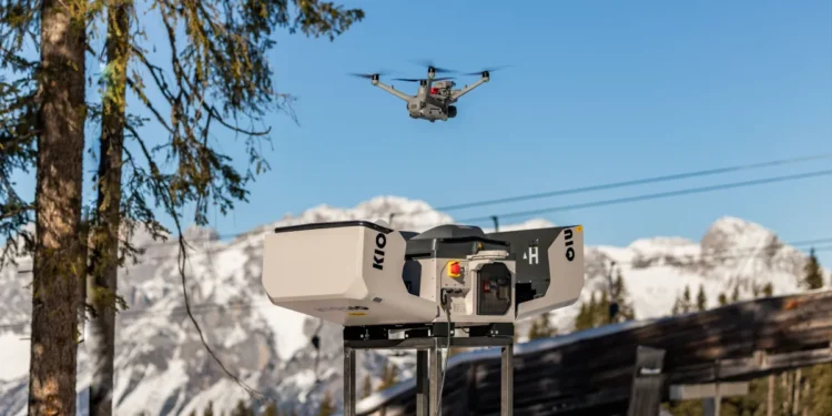 Les drones thermiques optimisent la production de neige dans les Alpes autrichiennes