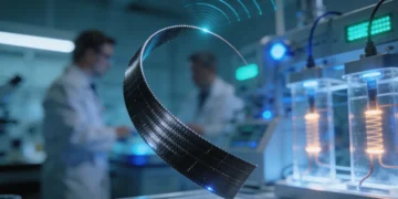 Des microfibres de carbone contrôlées sans fil par impulsions électriques