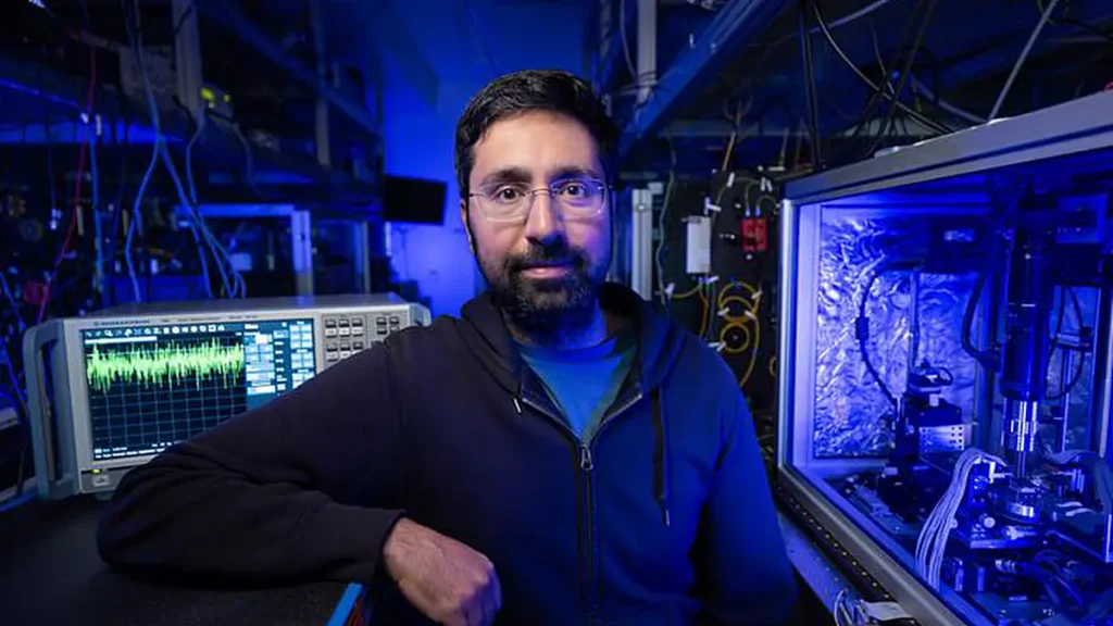 Amir Safavi-Naeini, associate professor of physics at Stanford University