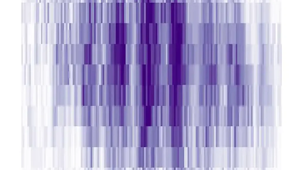 Single shot experimental image of the in situ density profile of the cloud of potassium atoms measured with matter-wave