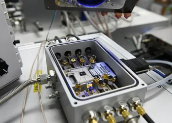 Capteur sélectif multigaz à LED développé par le KRISS (Crédit : Institut coréen de recherche sur les normes et les sciences (KRISS))