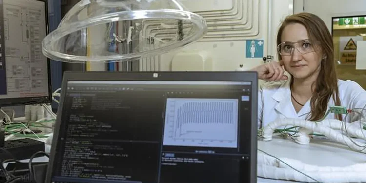 Merit Bodner, de l'Institut de génie chimique et de technologie environnementale de l'Université technique de Graz. (Crédit : Lunghammer - TU Graz)