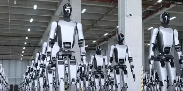 La Chine accélère la production de masse des robots humanoïdes