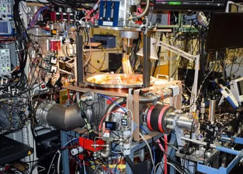 Dispositif expérimental pour des mesures de haute précision sur l'atome d'hydrogène.