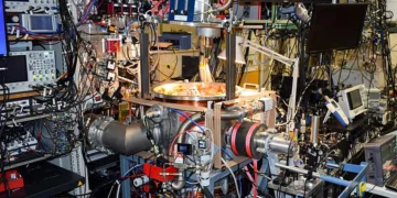 Dispositif expérimental pour des mesures de haute précision sur l'atome d'hydrogène.