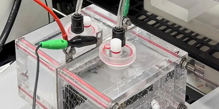 Le système d'électrolyse de l'eau de mer à double cathode mis au point par l'équipe de recherche