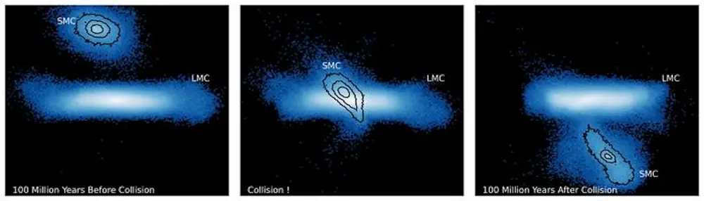 Une galaxie voisine se transforme sous les yeux des astronomes