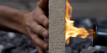 La sciure de bois transformée en matériau ignifuge par une enzyme de pastèque