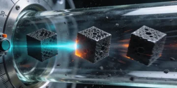 Une armure d'aluminium pour sculpter les cristaux photoniques ultraminces