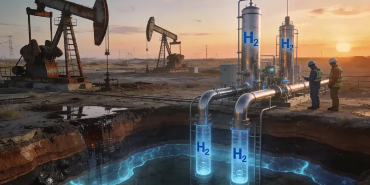 Les champs pétrolifères épuisés offrent des sites de stockage pour l'hydrogène