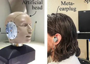 Les méta-bouchons d'oreille réduisent l'effet de voix sourde et les bruits de grondement basse fréquence