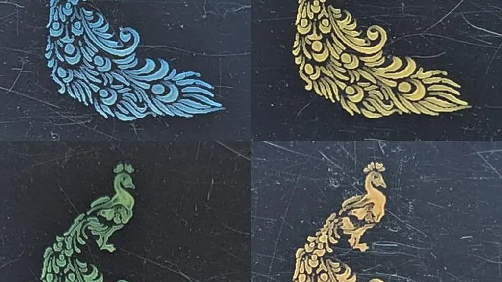 Hiroshi Sugimoto, ingénieur en matériaux à l'université de Kobe, et son équipe ont réussi à imprimer en couleur des couleurs structurelles avec des résolutions comprises entre 250 et 125 points par pouce sur un film PET plat. Crédit : H. Yamana et al.