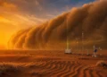 Poussières du désert : un piège thermique deux fois plus puissant qu'estimé