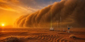 Poussières du désert : un piège thermique deux fois plus puissant qu'estimé
