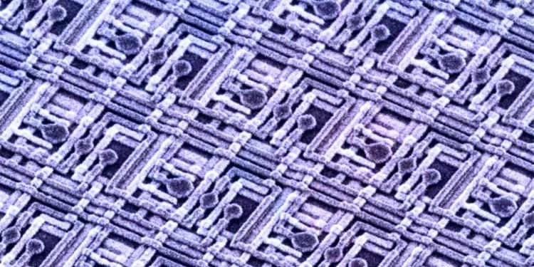 Des portes quantiques à deux qubits démontrées sur des spins mobiles dans le silicium