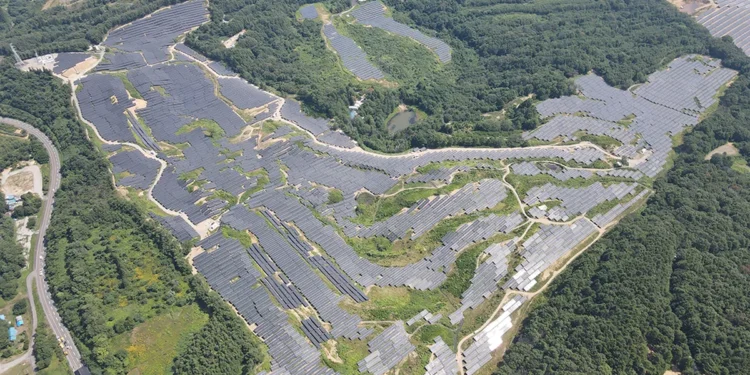 Un ancien golf de Fukushima converti en centrale solaire par EDP