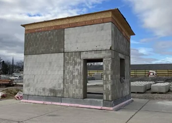 Des murs en briques réutilisables pour l'industrie de la construction