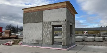 Des murs en briques réutilisables pour l'industrie de la construction