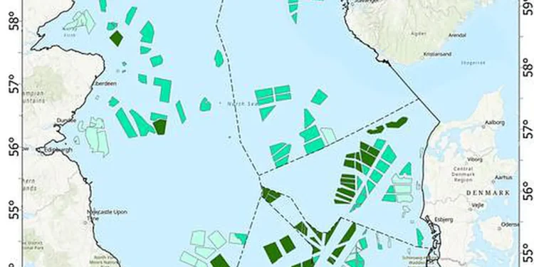 L'éolien offshore pourrait couvrir 11% de la mer du Nord d'ici 2050
