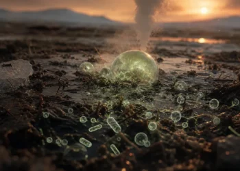 Les puits naturels de méthane submergés par le réchauffement de la planète