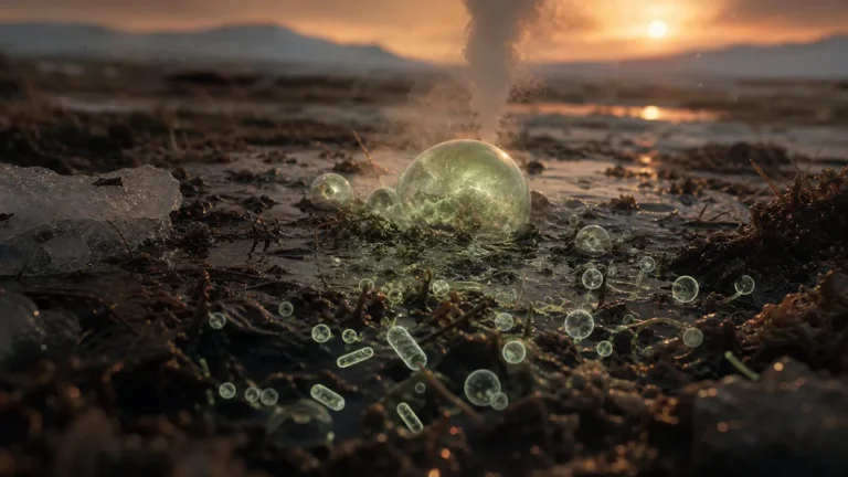 Les puits naturels de méthane submergés par le réchauffement de la planète