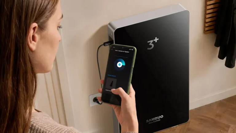 SAMDUO lance la Nex E6000, batterie domestique ultrafine de 6 kWh