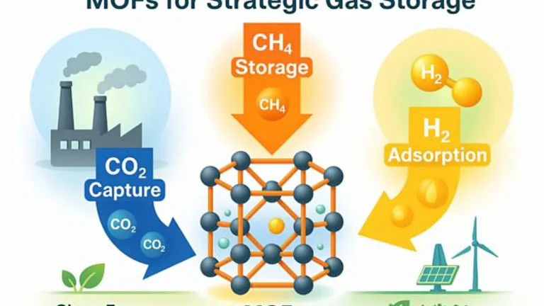 Construire un avenir énergétique propre avec des éponges moléculaires