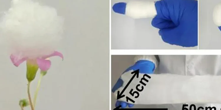 Nouveau tissu régulateur de chaleur, doux comme le coton mais qui ne se mouille pas